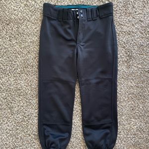 black softball pants